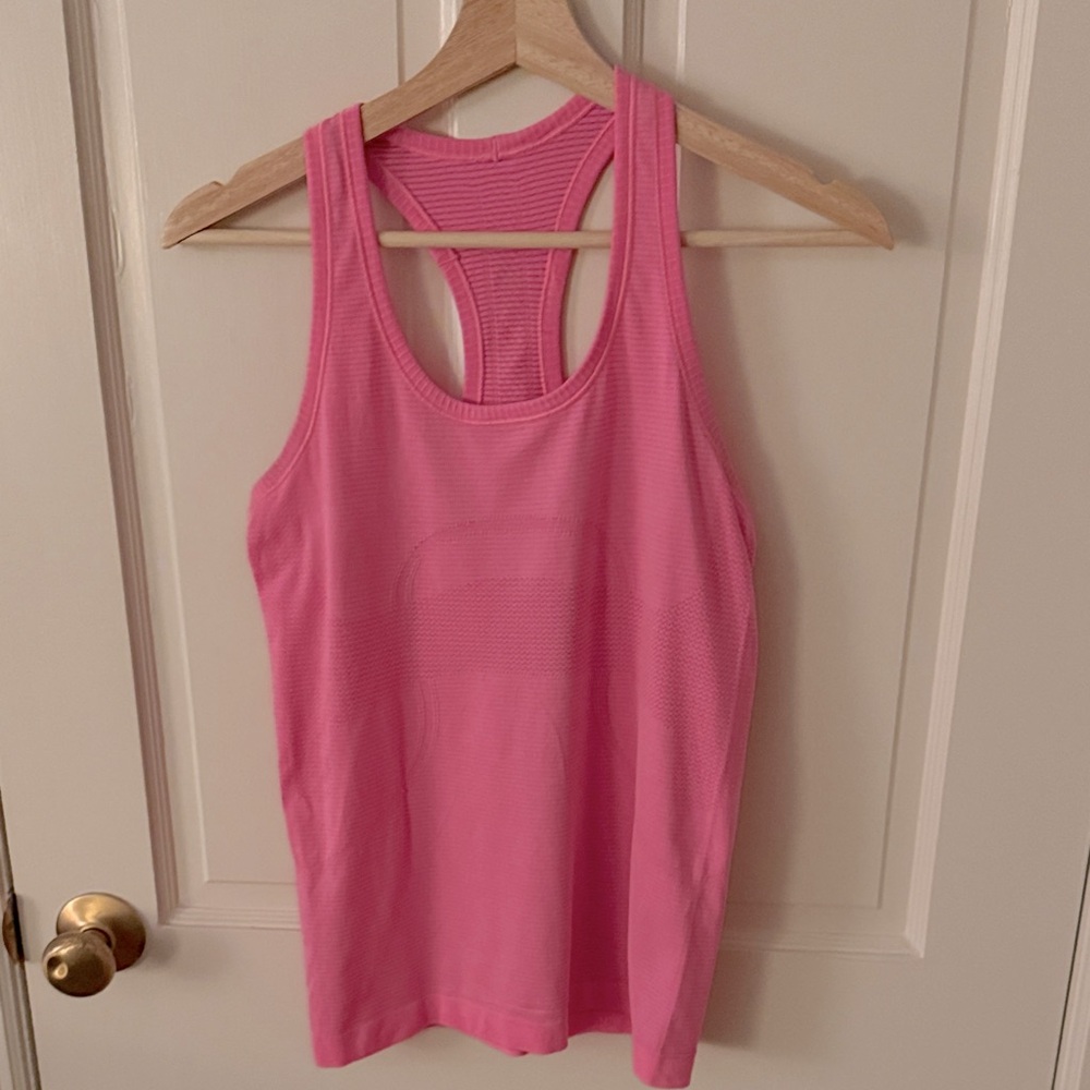 Lululemon Switfly Tech Pink Racerback Tank Top